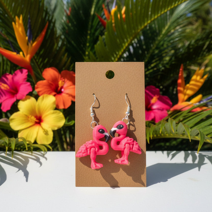 Flamingo Earrings