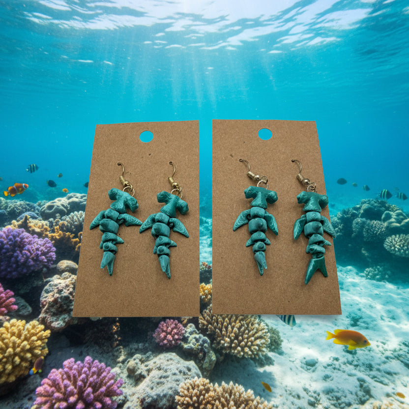 Hammerhead Shark Earrings