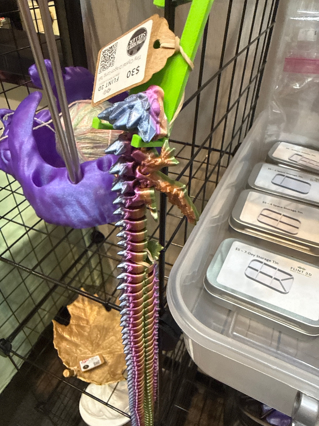 Tiny Crystal Dragon Long Tail