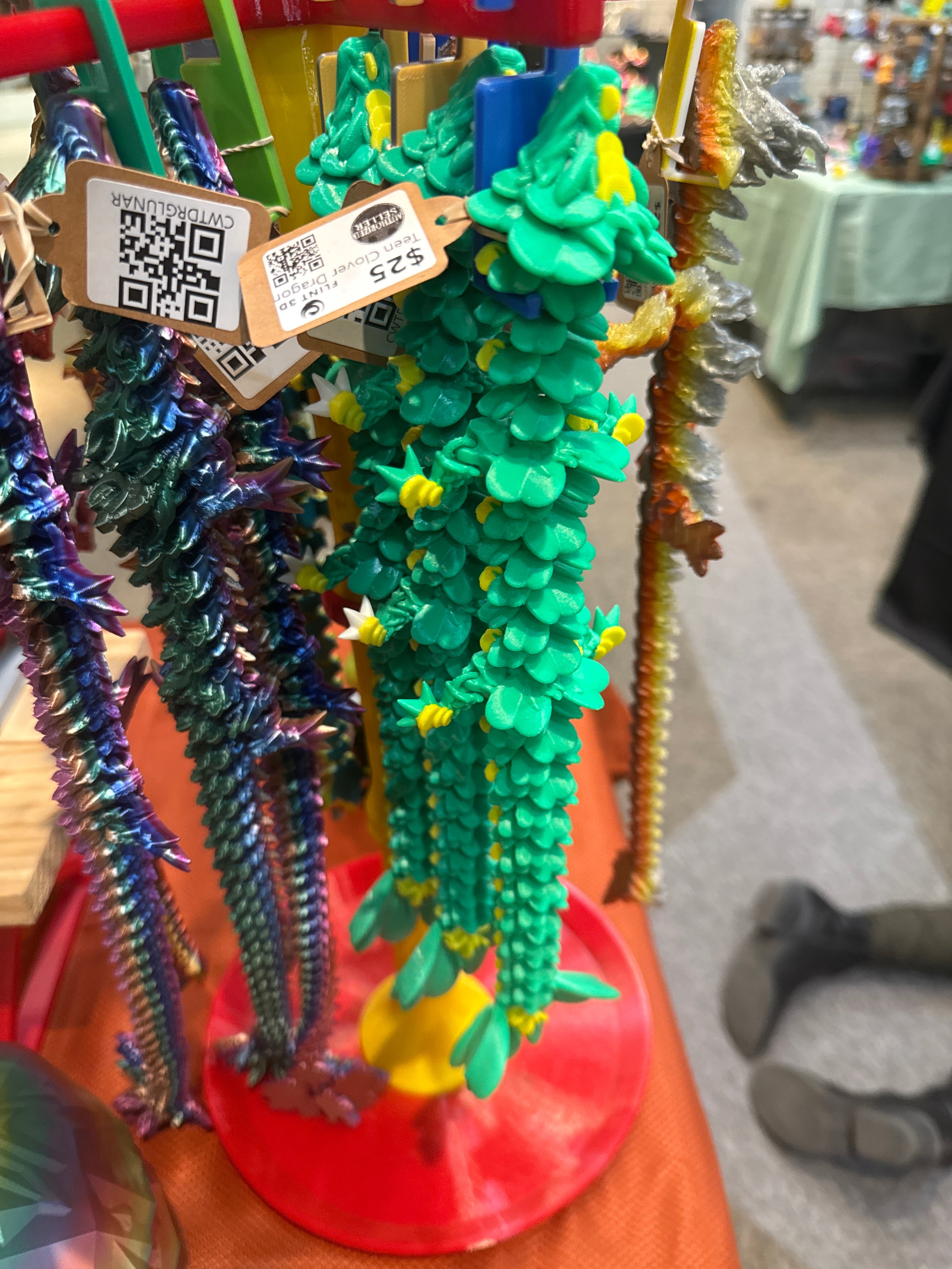 Teen Lucky Clover Dragon