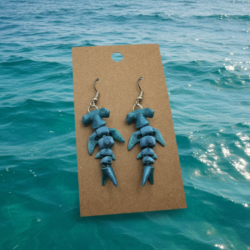 Hammerhead Shark Earrings