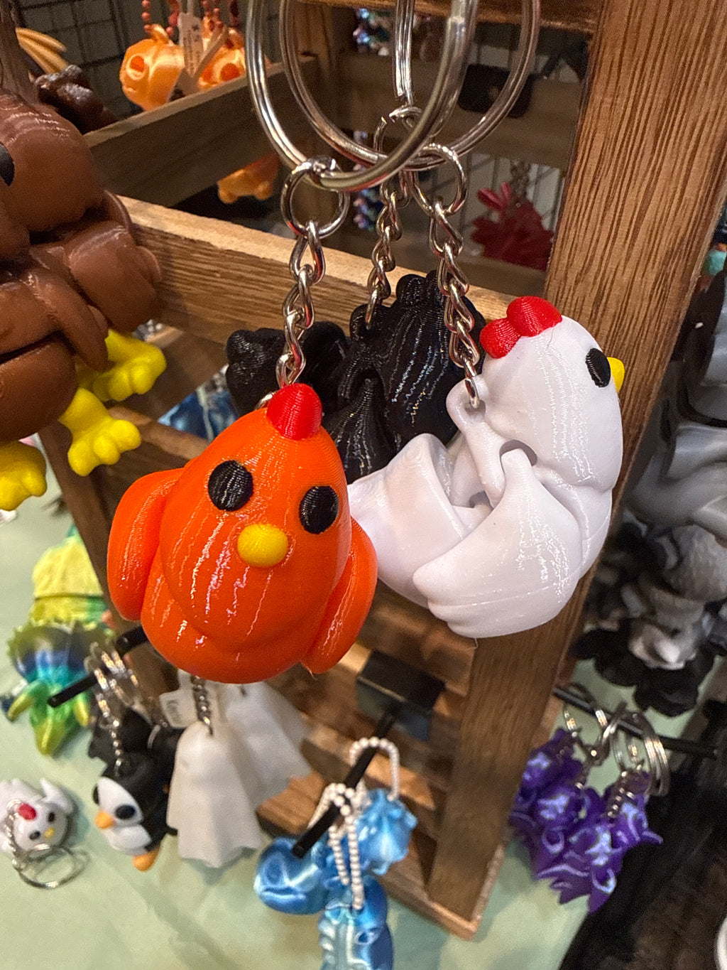 Chicken Keychain