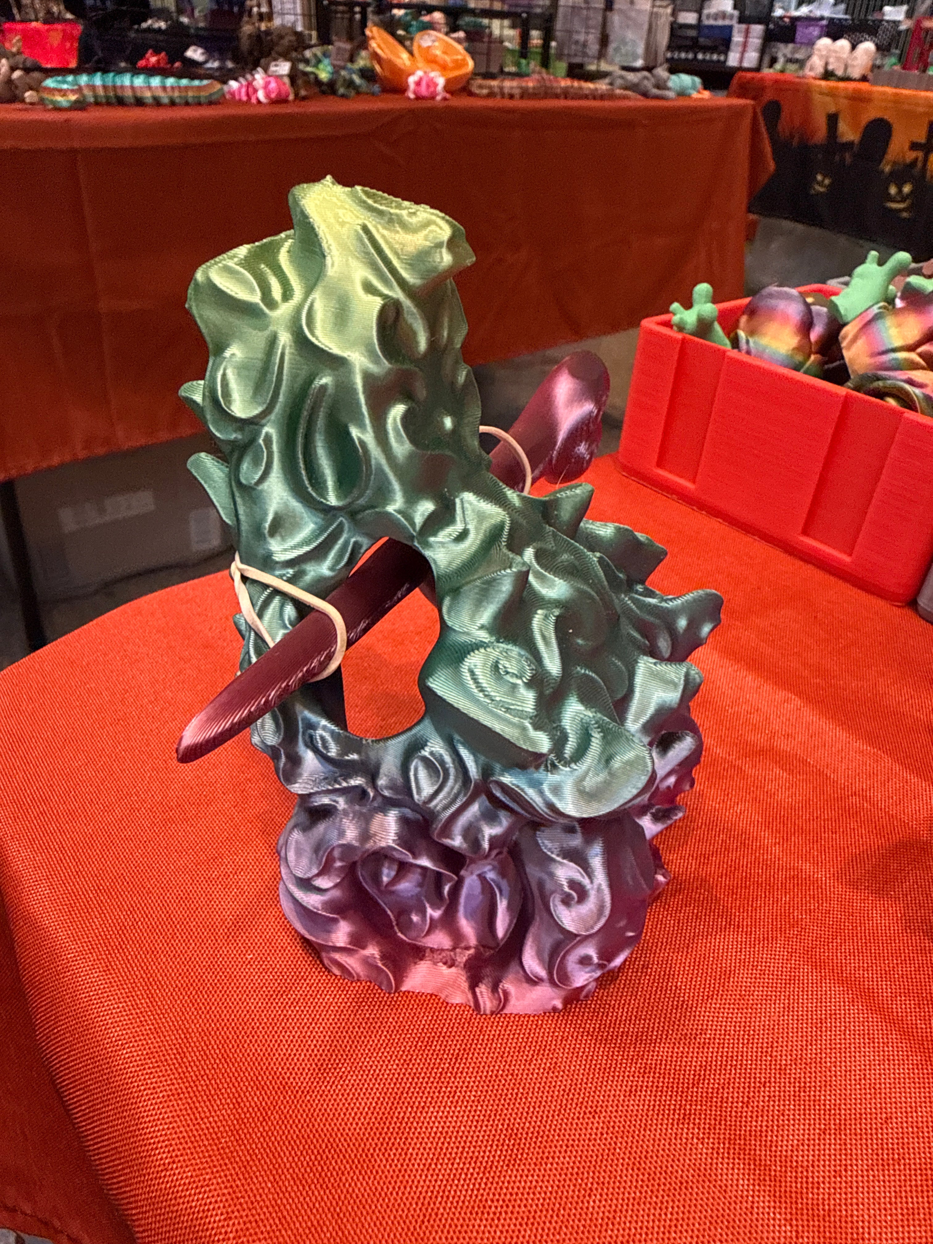 Dragon Skull Hair Pin