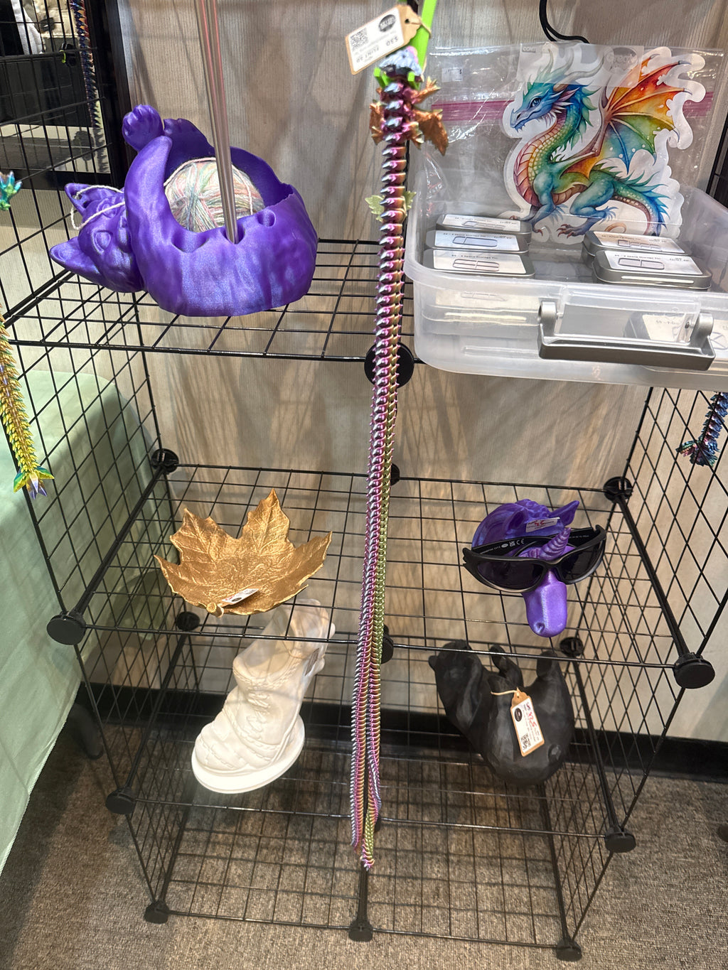 Tiny Crystal Dragon Long Tail