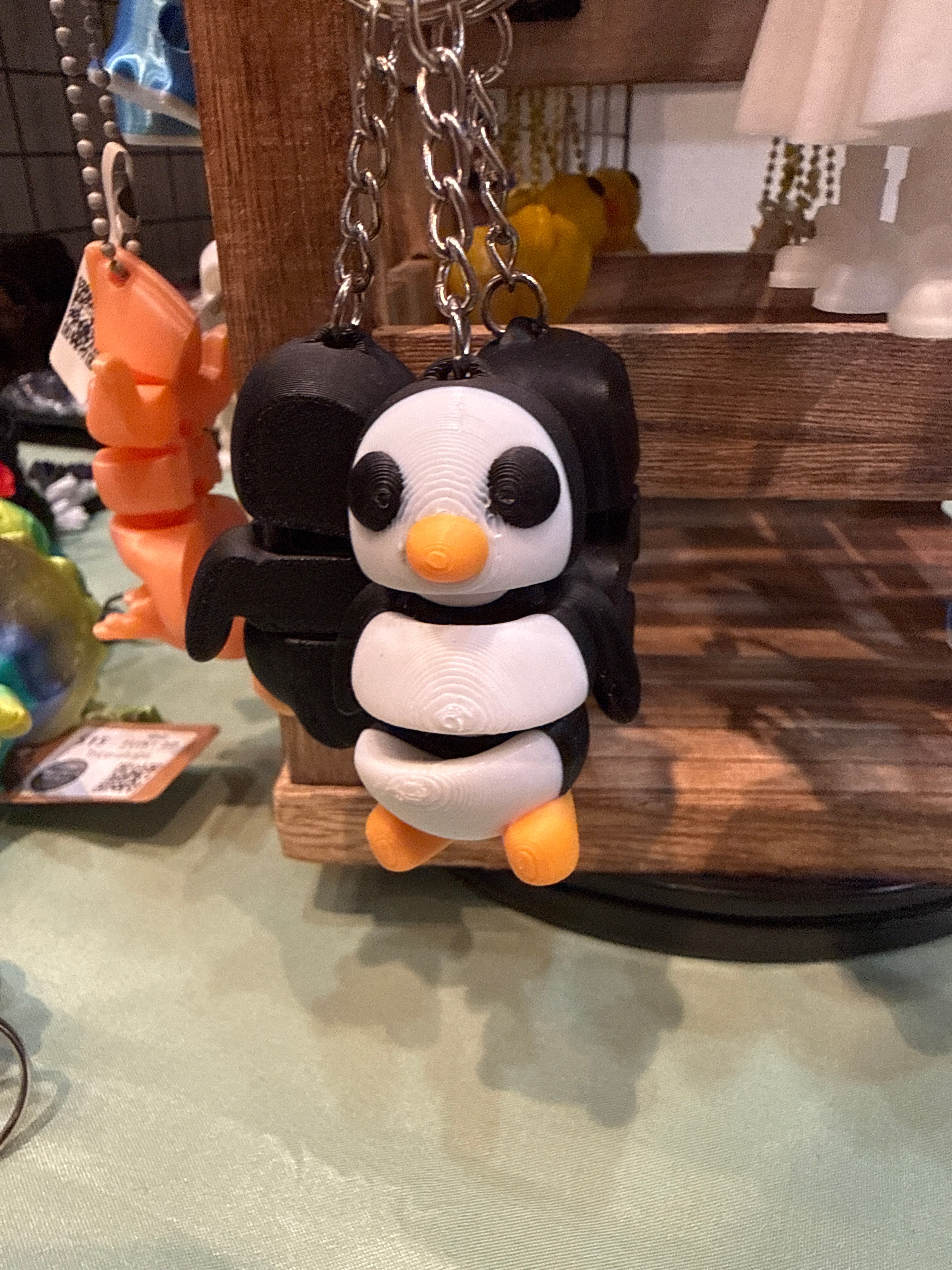 Penguin Keychain