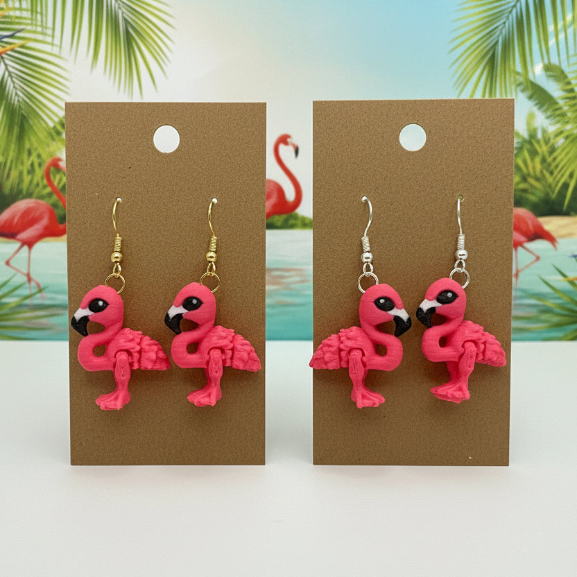 Flamingo Earrings