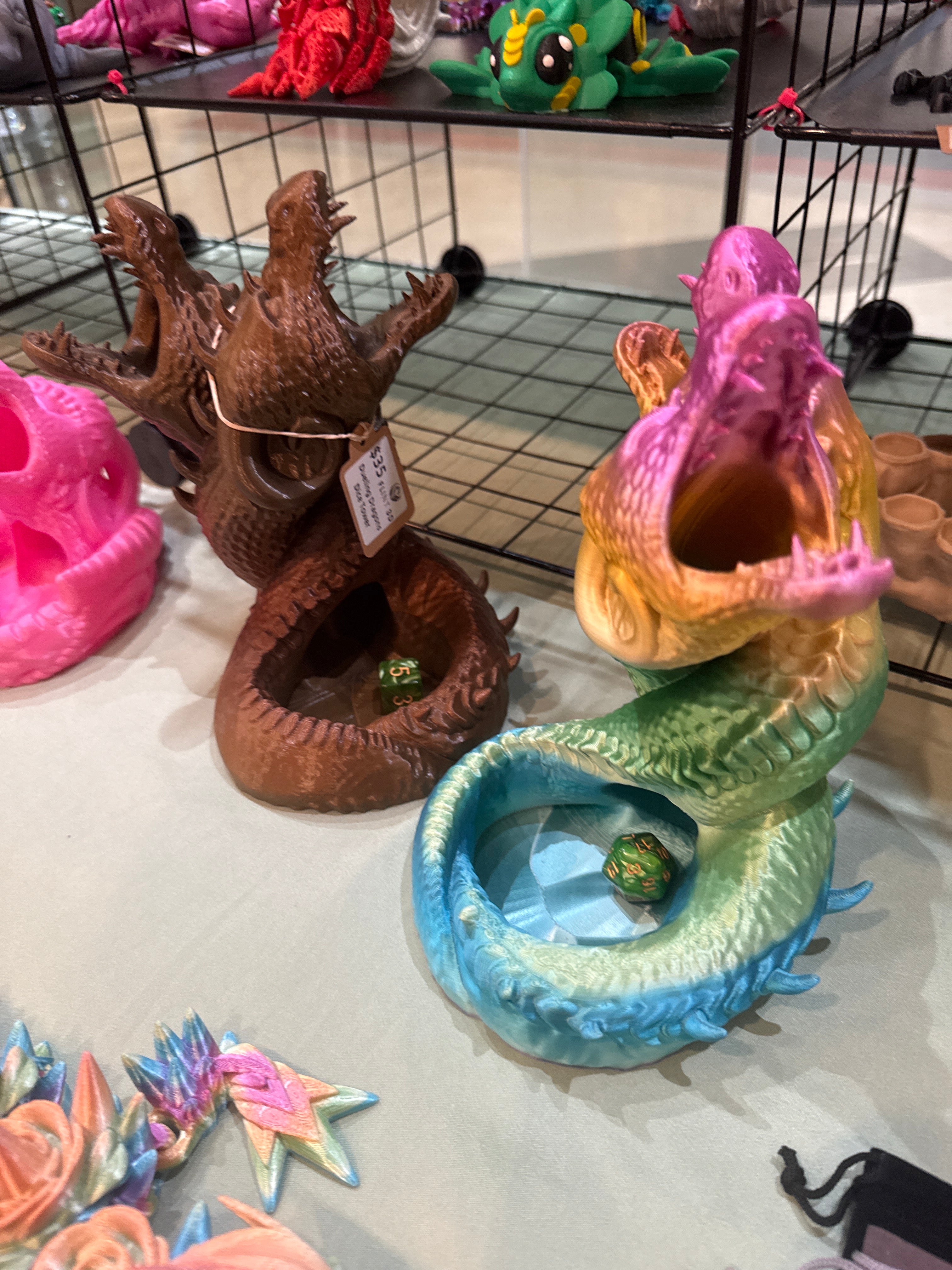 Dueling Dragons Dice Tower