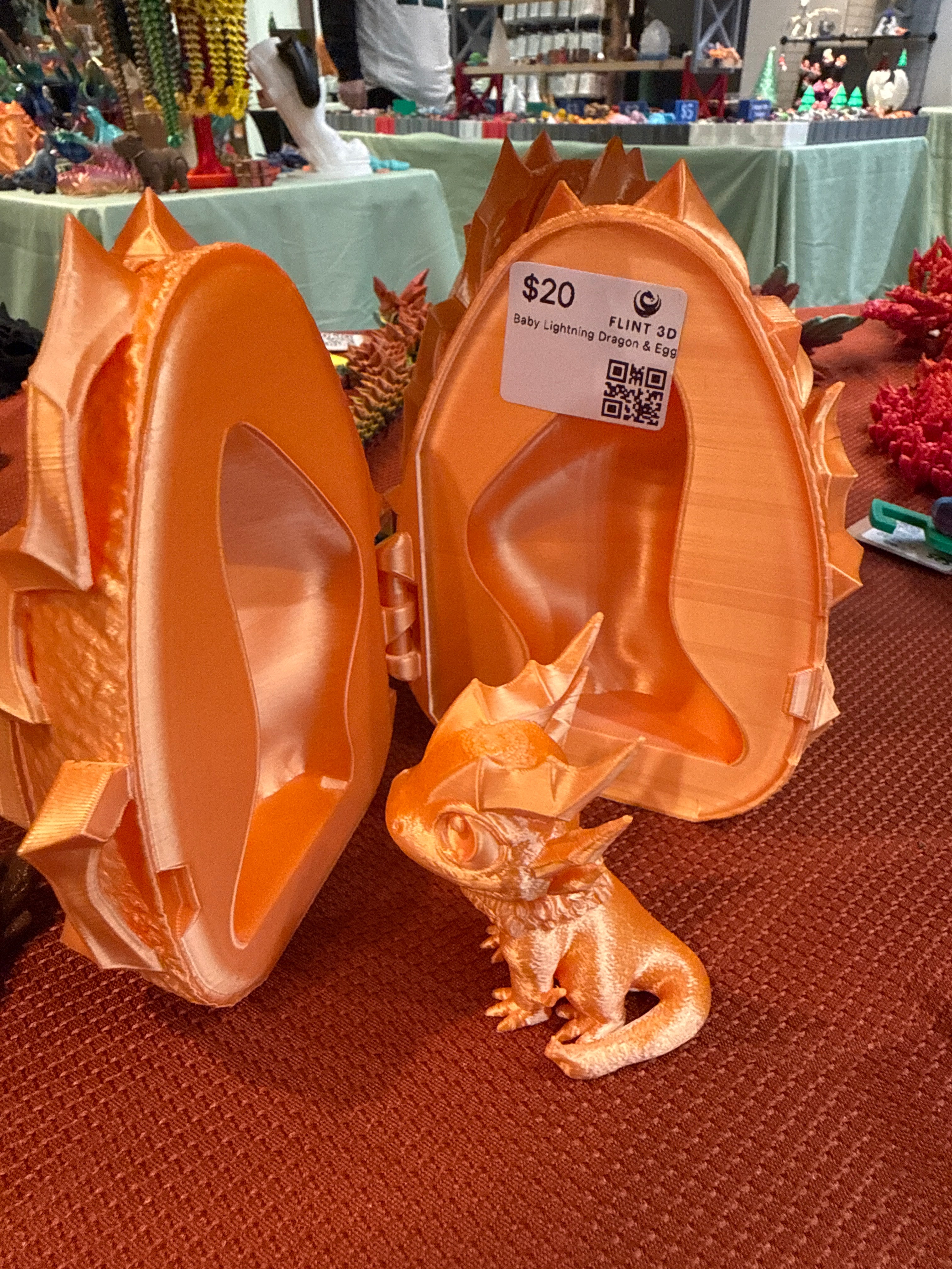 Baby Lightning Dragon & Egg