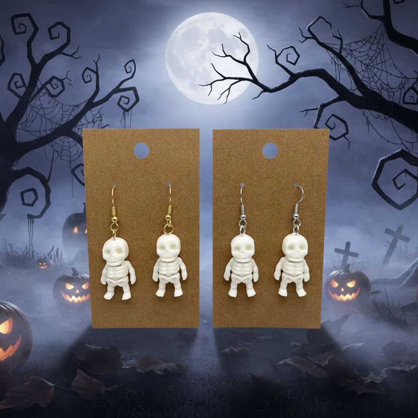 Skeleton Earrings