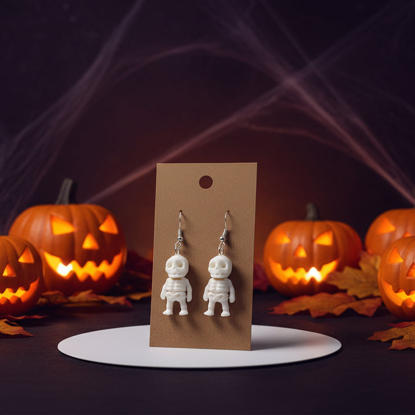 Skeleton Earrings