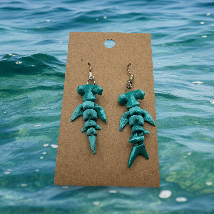 Hammerhead Shark Earrings