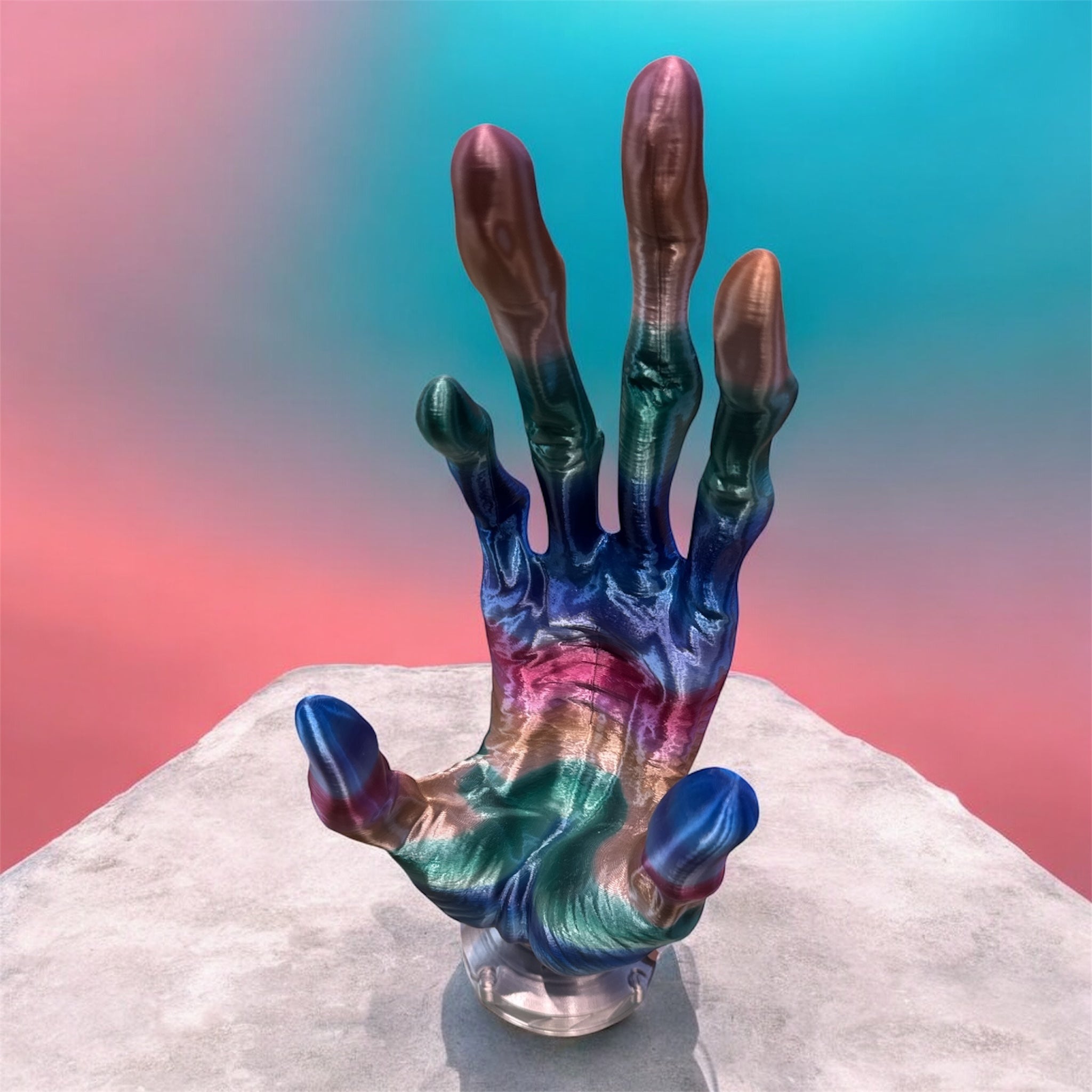 Alien Hand Controller Holder, 6 Fingers