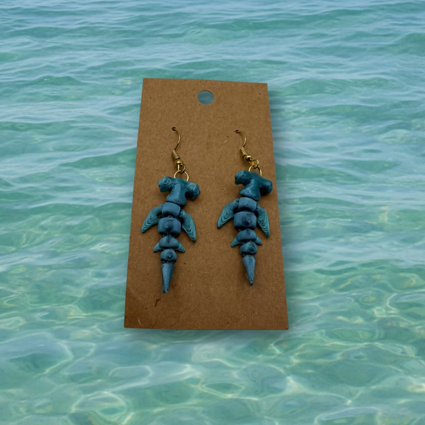 Hammerhead Shark Earrings