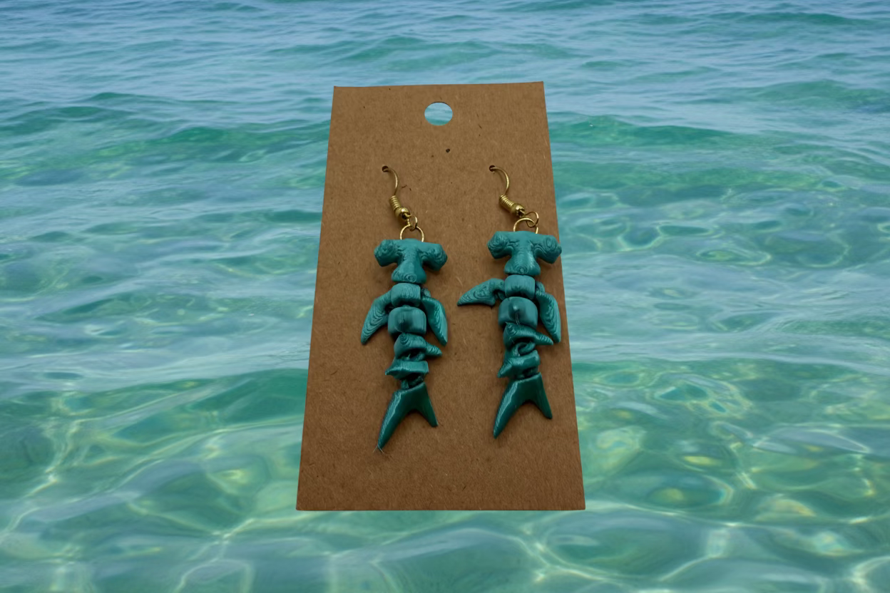 Hammerhead Shark Earrings