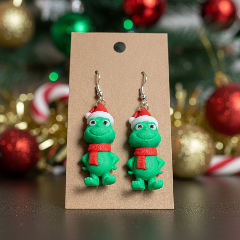 Grinchy Earrings